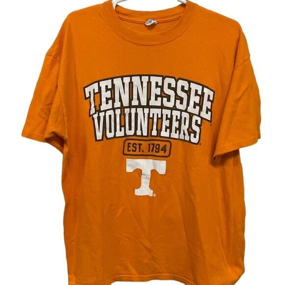 Tennessee Volunteers T-Shirt XL Child Orange Cotton Crewneck Sports Fan Apparel - Picture 1 of 4